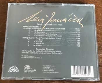 CD Leoš Janáček: String Quartets No. 1+2
