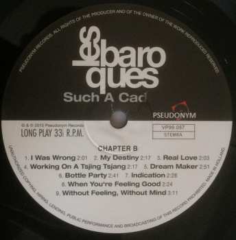LP Les Baroques: Such A Cad