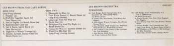 LP Les Brown: Les Brown From The Cafe Rouge - Live Performances Never On Record