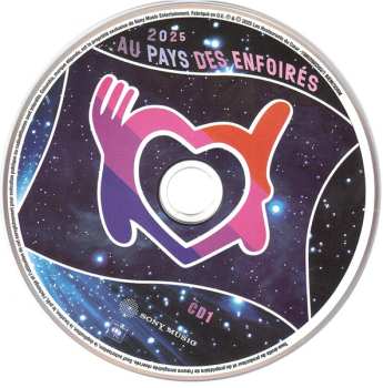 2CD Les Enfoirés: 2025 Au Pays Des Enfoirés