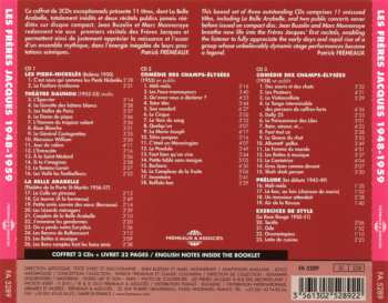 3CD Les Frères Jacques: Les Premiers Récitals / 1948 - 1959