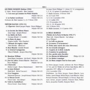 3CD Les Frères Jacques: Les Premiers Récitals / 1948 - 1959