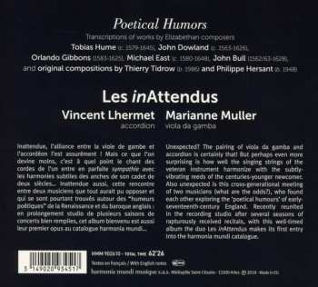 CD Les inAttendus: Poetical Humors DIGI