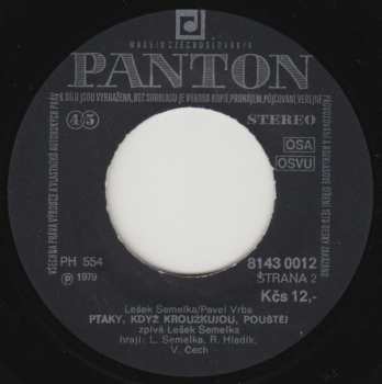 SP Lešek Semelka: Fotka / Ptáky, Když Kroužkujou, Pouštěj 