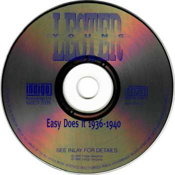 CD Lester Young: Easy Does It 1936 - 1940