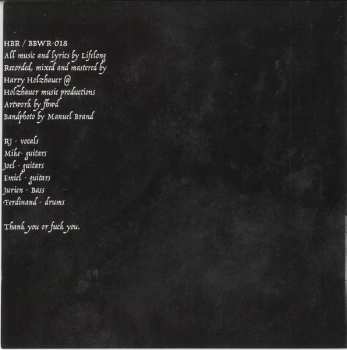 CD Lifelong: Seul Contre Tous