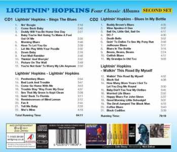 2CD Lightnin' Hopkins: Four Classic Albums - Second Set