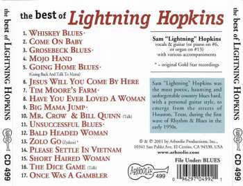 CD Lightnin' Hopkins: The Best Of Lightning Hopkins
