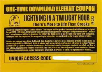 LP Lightning In A Twilight Hour: There's More To Life Than Crooks LTD