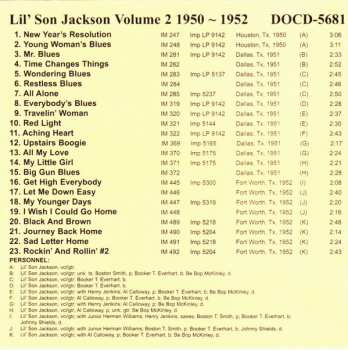 CD Lil' Son Jackson: Volume 2 Restless Blues