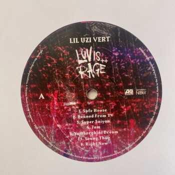 LP Lil Uzi Vert: Luv Is Rage (RSD 2024)