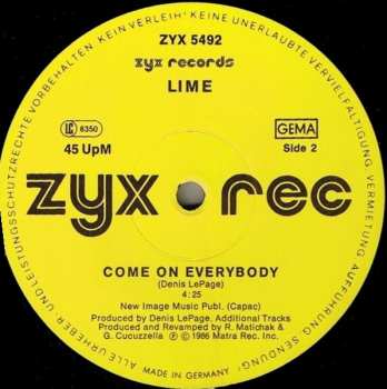 LP Lime: Take The Love / Come On Everybody