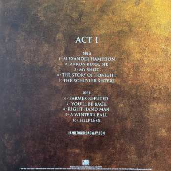 4LP/Box Set Lin-Manuel Miranda: Hamilton (Original Broadway Cast Recording)