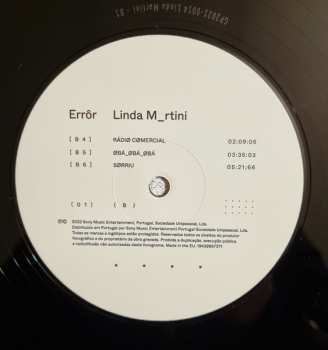 2LP Linda Martini: Errôr