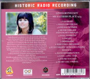 CD Linda Ronstadt: I Fall To Pieces New York '74