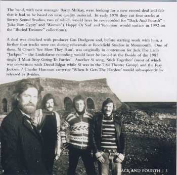 CD Lindisfarne: Back And Fourth
