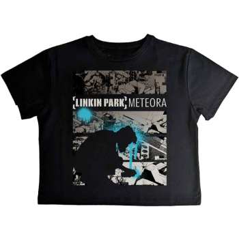 Merch Linkin Park: Dámske Crop Top Meteora Drip Collage