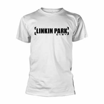 Merch Linkin Park: Tričko Bracket Logo Linkin Park (white)