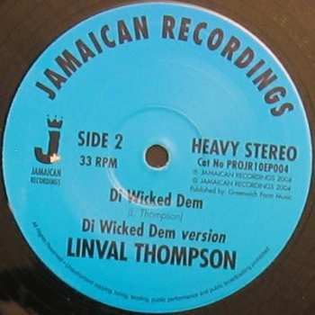 EP Linval Thompson: Trouble / Di Wicked Dem