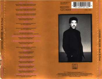 CD Lionel Richie: Back To Front