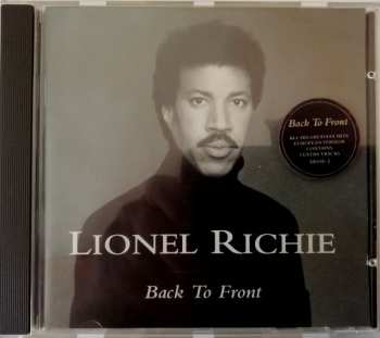 CD Lionel Richie: Back To Front