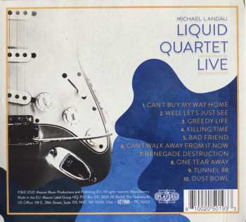 CD Michael Landau: Liquid Quartet Live DIGI