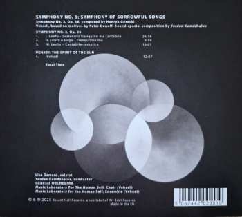 CD Lisa Gerrard: Symphony No. 3: Symphony Of Sorrowful Songs