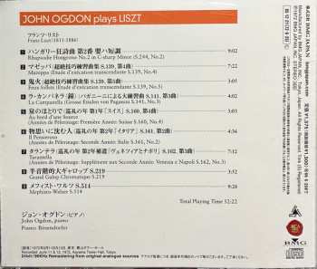 CD Franz Liszt: Ogdon Plays Liszt