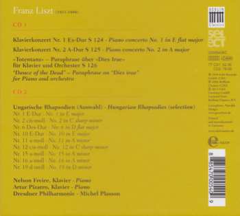 2CD Franz Liszt: The Piano Concertos And Hungarian Rhapsodies