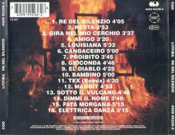 CD Litfiba: Re Del Silenzio