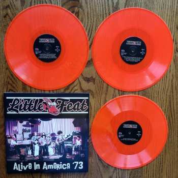 3LP Little Feat: Alive In America '73 CLR