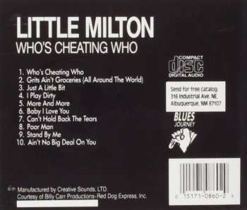 CD Little Milton: Who's Cheating Who