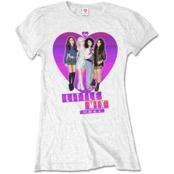 Merch Little Mix: Dámske Tričko Gradient Heart