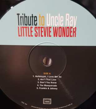LP Stevie Wonder: Tribute To Uncle Ray LTD