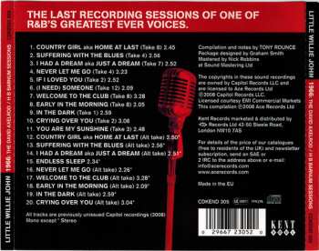 CD Little Willie John: Nineteen Sixty Six (The David Axelrod & HB Barnum Sessions)