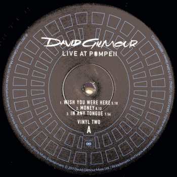 4LP/Box Set David Gilmour: Live At Pompeii