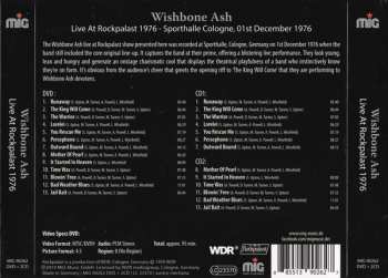 2CD/DVD Wishbone Ash: Live At Rockpalast 1976