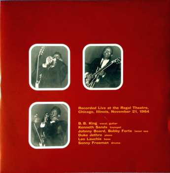LP B.B. King: Live At The Regal