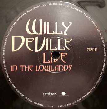 3LP Willy DeVille: Live In The Lowlands LTD