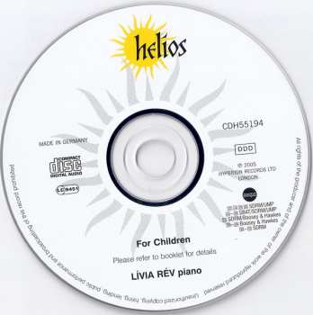 CD Livia Rev: For Children