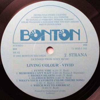 LP Living Colour: Vivid