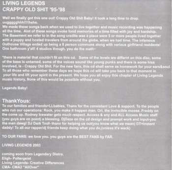 CD Living Legends: Crappy Old Sh*t