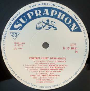 LP Ljuba Hermanová: Portrét Ljuby Hermanové