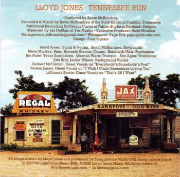 CD Lloyd Jones: Tennessee Run