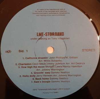 LP LME-storband: LM-orkestern & Storbandet