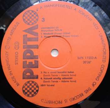 2LP Locomotiv GT: Aranyalbum 1971-76