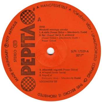 LP Locomotiv GT: Zene (Mindenki Másképp Csinálja)