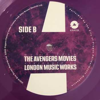 LP London Music Works: Music From The Avengers Movies CLR