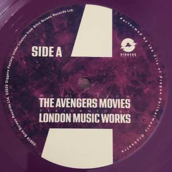 LP London Music Works: Music From The Avengers Movies CLR