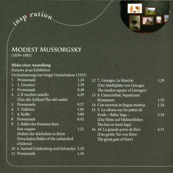 CD Kurt Masur: Pictures At An Exhibition